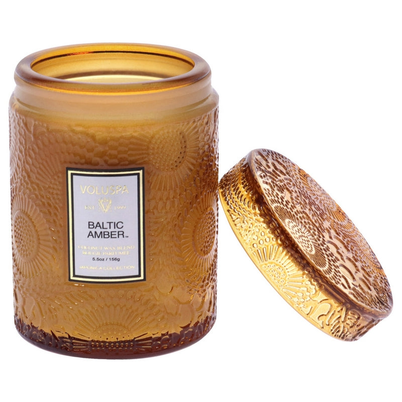 Japonica Collection Small - Baltic Amber by Voluspa for Unisex - 5.5 oz Candle
