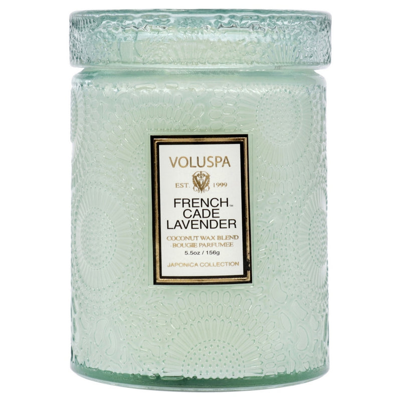 Japonica Collection Small - French Cade Lavender by Voluspa for Unisex - 5.5 oz Candle