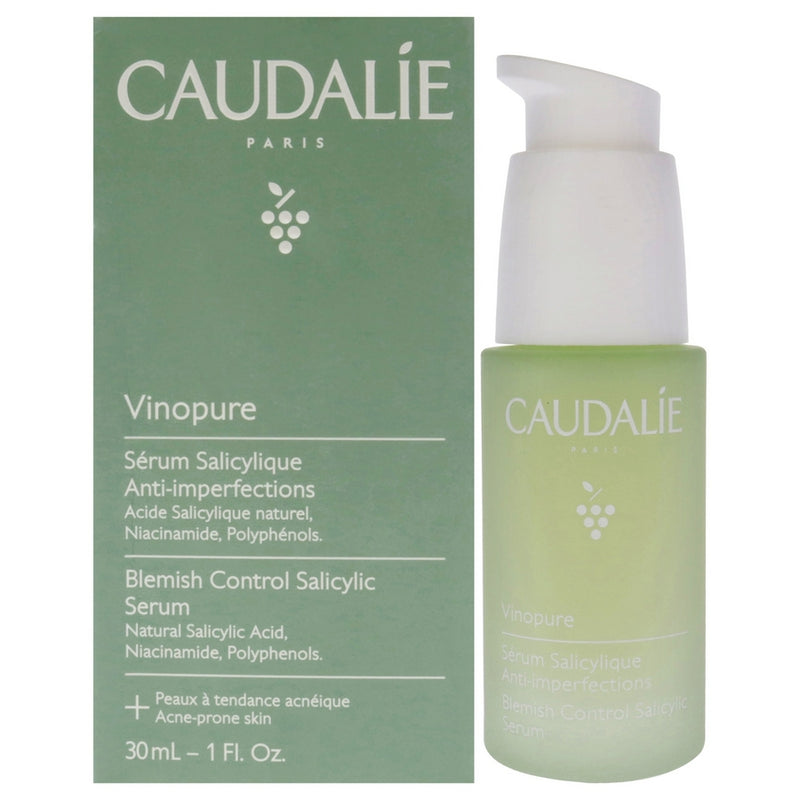 Vinopure Natural Salicylic Acid Pore Minimizing Serum by Caudalie for Unisex - 1 oz Serum (Tester)