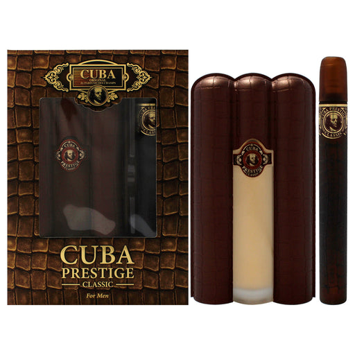 Cuba Prestige Classic Men's Eau De Toilette Gift Set