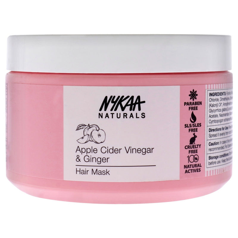 Hair Mask - Apple Cider Vinegar and Ginger by Nykaa Naturals for Women - 6.76 oz Mask