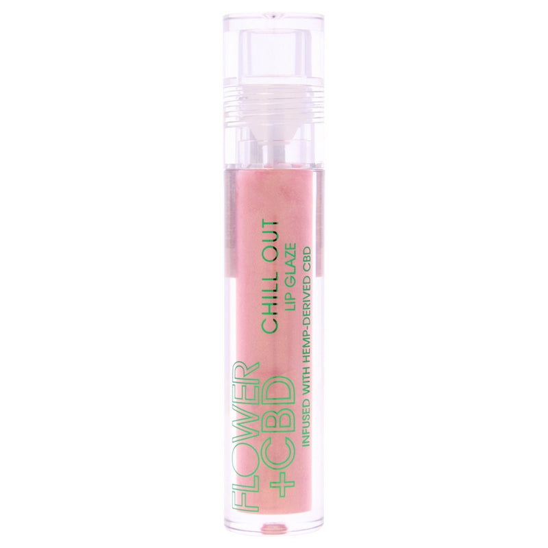 CBD Chill Out Lip Glaze - 10 Dazed by Flower Beauty for Women - 0.1 oz Lip Gloss