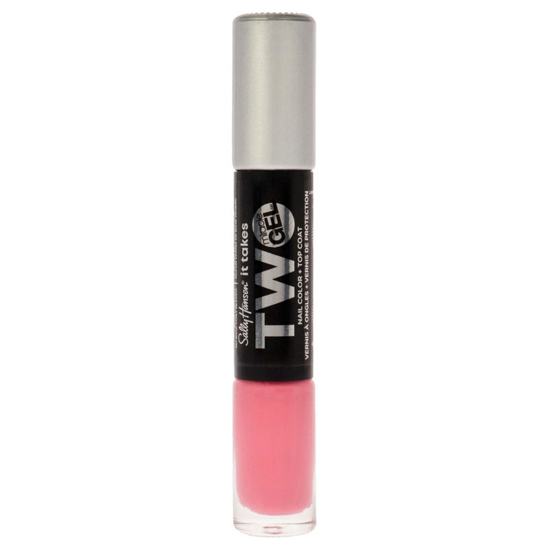 Miracle Gel It Take Two - 920 Rain-Glow by Sally Hansen for Women - 2 Pc 0.12oz Nail Polish, 0.12oz Top Coat