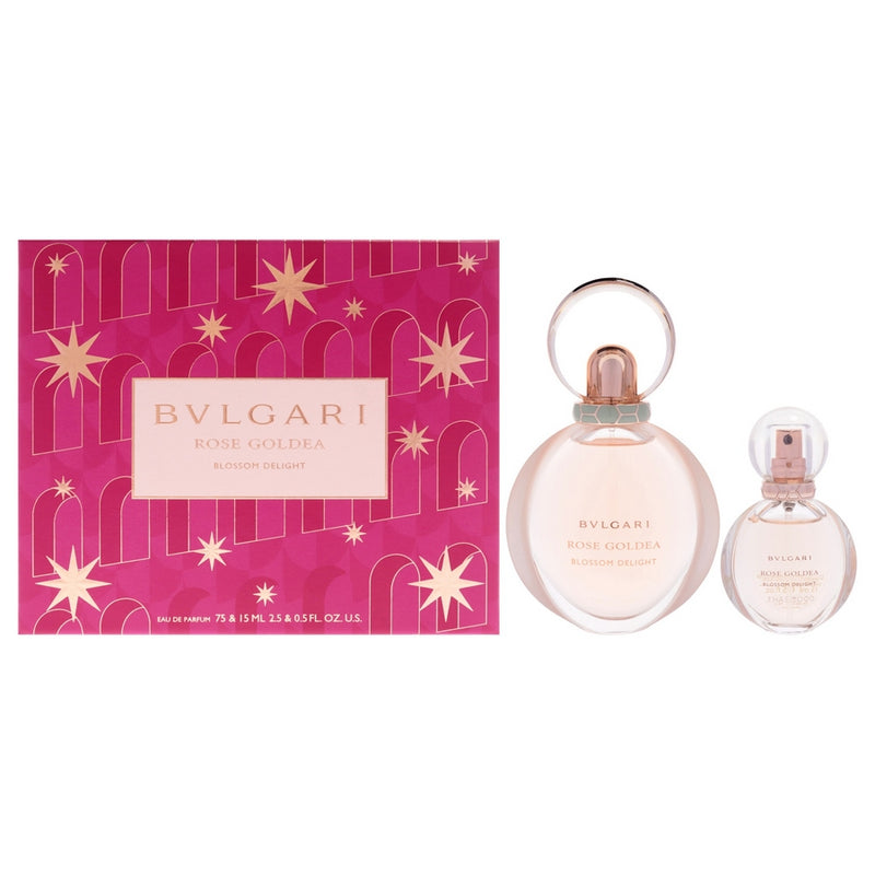 Bvlgari Rose Goldea Blossom Delight by Bvlgari for Women - 2 Pc Gift Set 2.5oz EDP Spray, 0.5oz EDP Spray