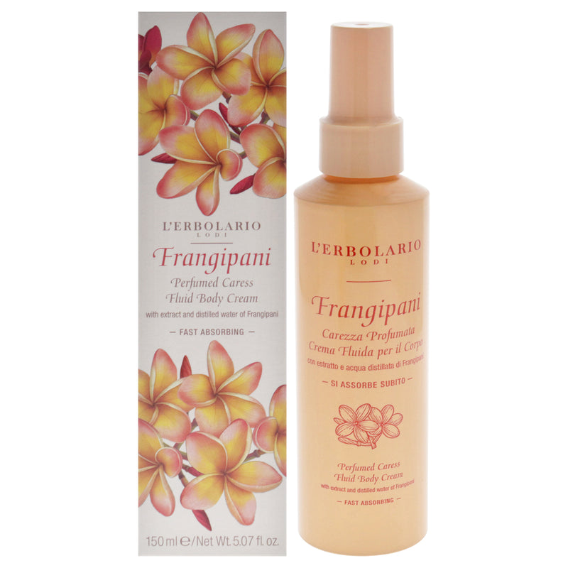 Lerbolario Perfumed Caress Fluid Body Cream Frangipani