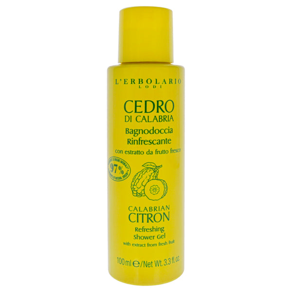 Lerbolario Refreshing Shower Gel Calabrian Citron