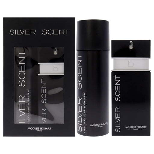 Bogart Silver Scent (df)(w B)(li)2pc ( Body ) Men's Eau De Toilette Gift Set