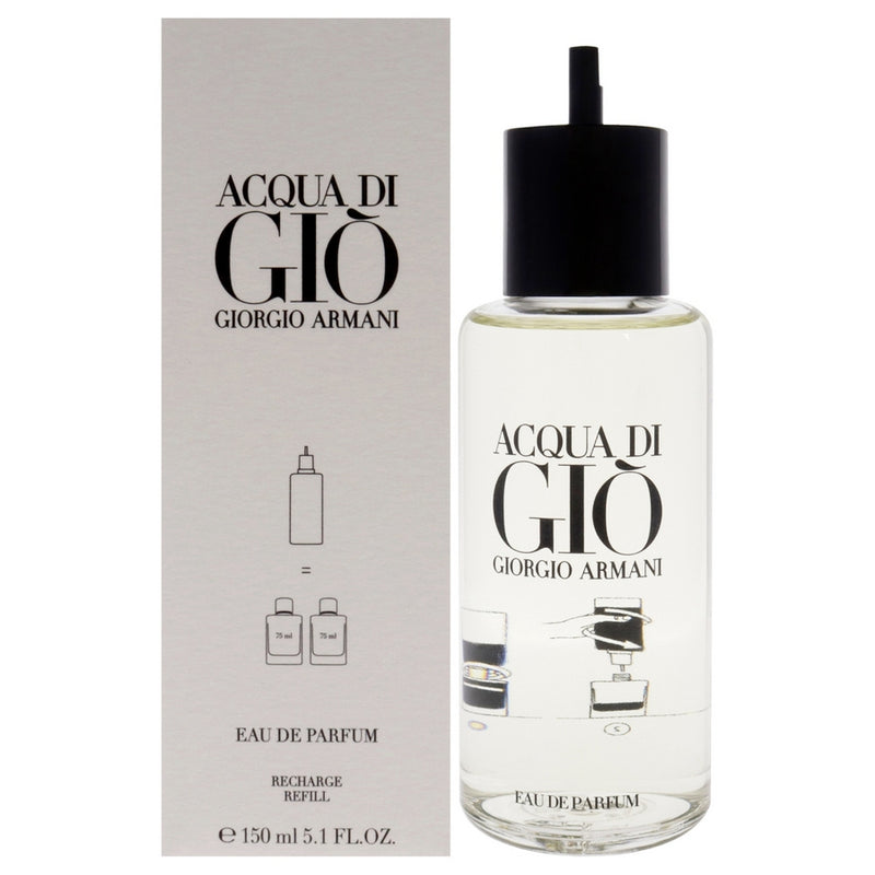 Acqua di Gio by Giorgio Armani, 5.1 oz EDP Refill for Men