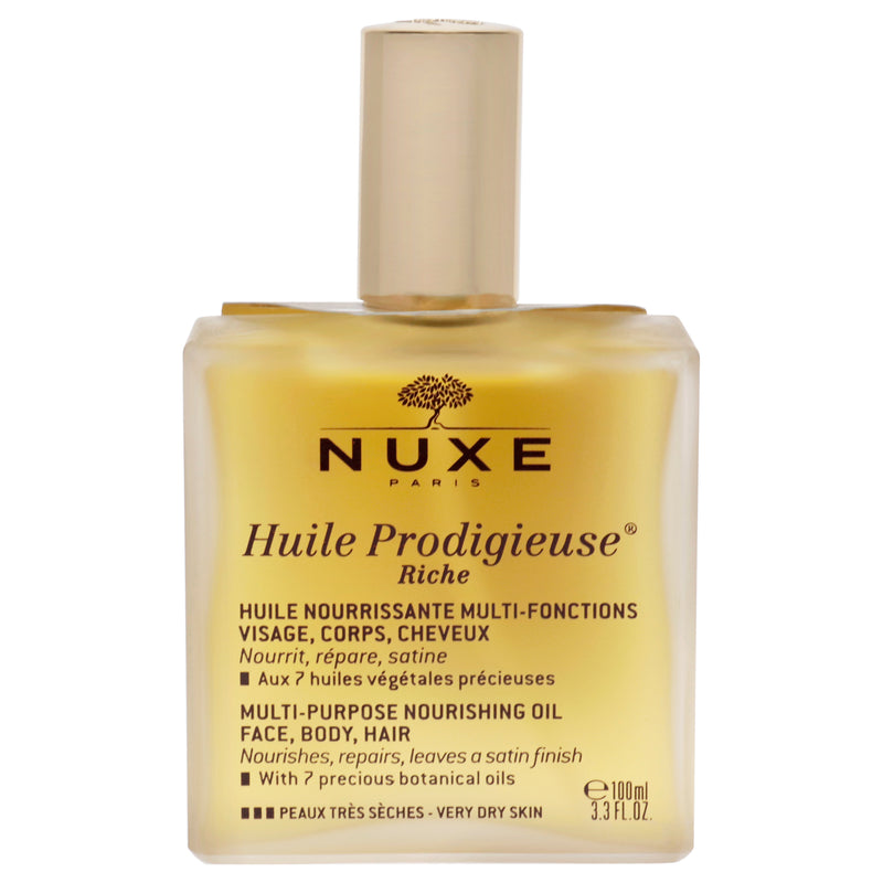 Nuxe Huile Prodigieuse Riche Multi-Purpose Nourishing Oil