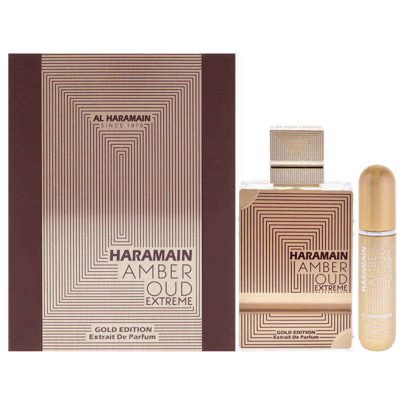 Al Haramain Amber Oud Gold Extreme (li Free)with Atomizer Unisex Eau De Parfum