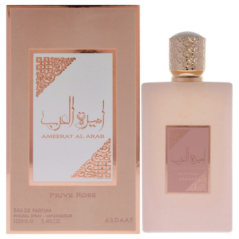 Ameerat Al Arab - Prive Rose By Lattafa For Women - 3.4 Oz Edp Spray