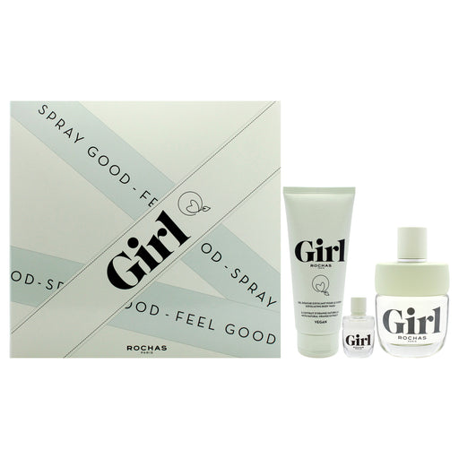 Rochas Girl Women's Eau De Toilette Gift Set
