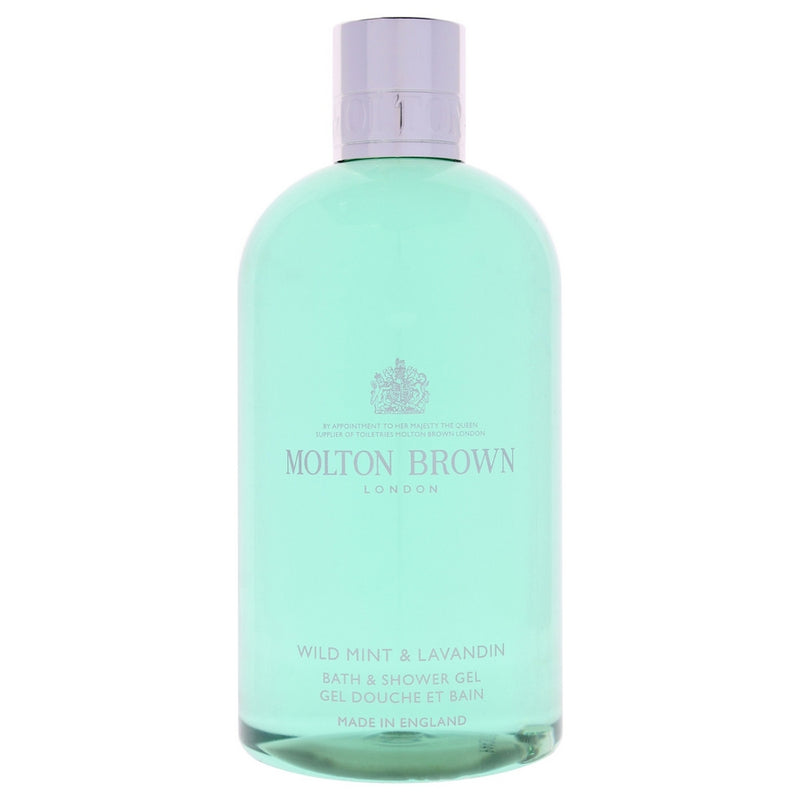 Bath and Shower Gel - Wild Mint and Lavender by Molton Brown for Unisex - 10 oz Shower Gel