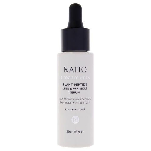 Natio Treatments Plant Peptide Line And Wrinkle Serum
