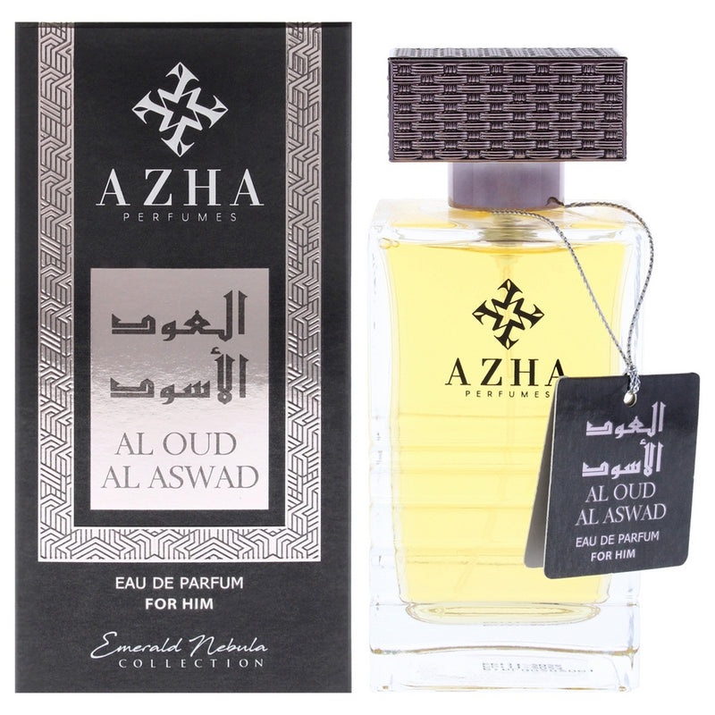 Emerald Nebula Collection - Al Oud Al Aswad by Azha for Men - 3.3 oz EDP Spray