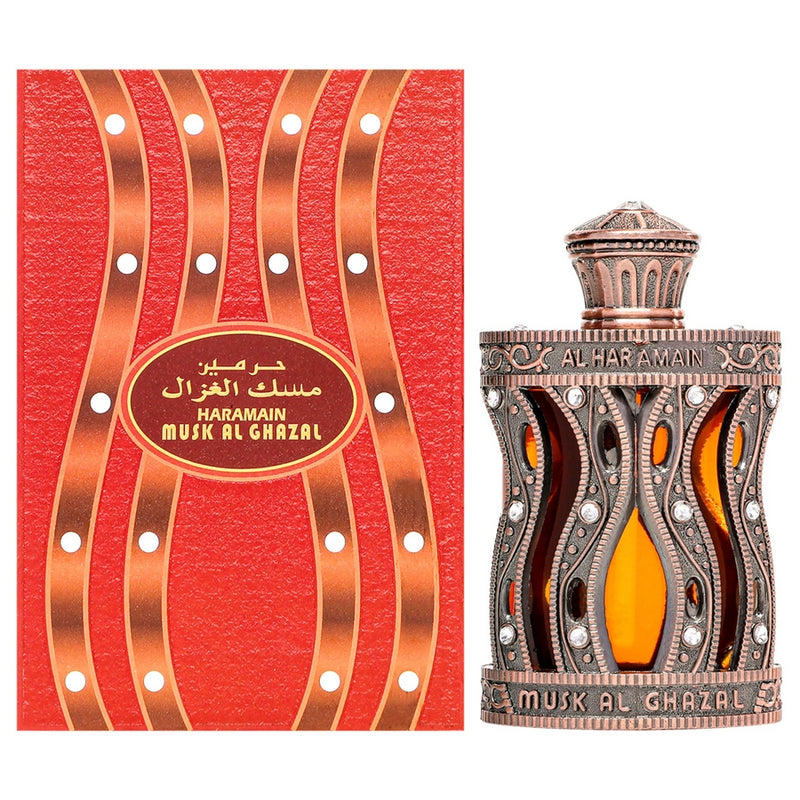Musk - Al Ghazal By Al Haramain For Unisex - 1.01 Oz Concentrated Perfume Oil