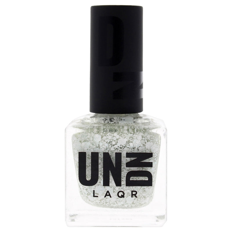 Vegan Nail Polish - 0203 Pink-Blue Splatter by UNDN for Women - 0.5 oz Nail Polish