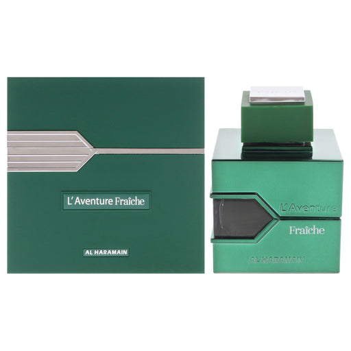 Al Haramain L'aventure Fraiche Extrait De (li Free)(new)(green) Men's Extrait De Parfum