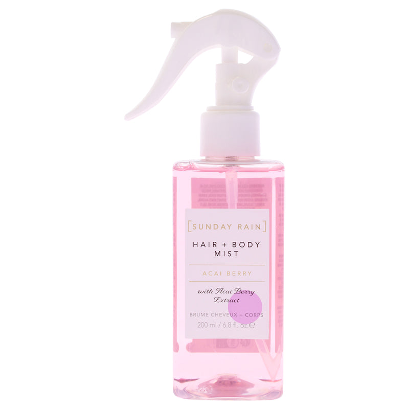 Sunday Rain Hair And Body Mist Acai Berry