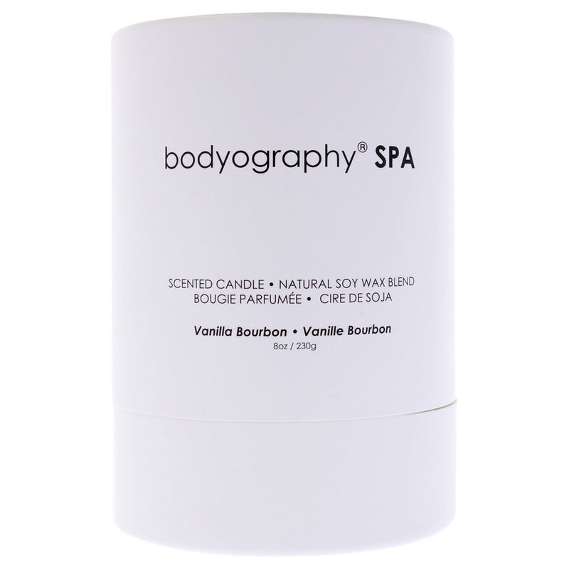 Spa Scend Candle - Vanilla Bourbon by Bodyography for Unisex - 8 oz Candle