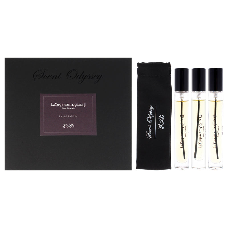 Rasasi Scent Odyssey La Yuqawam Women's Eau De Parfum Gift Set