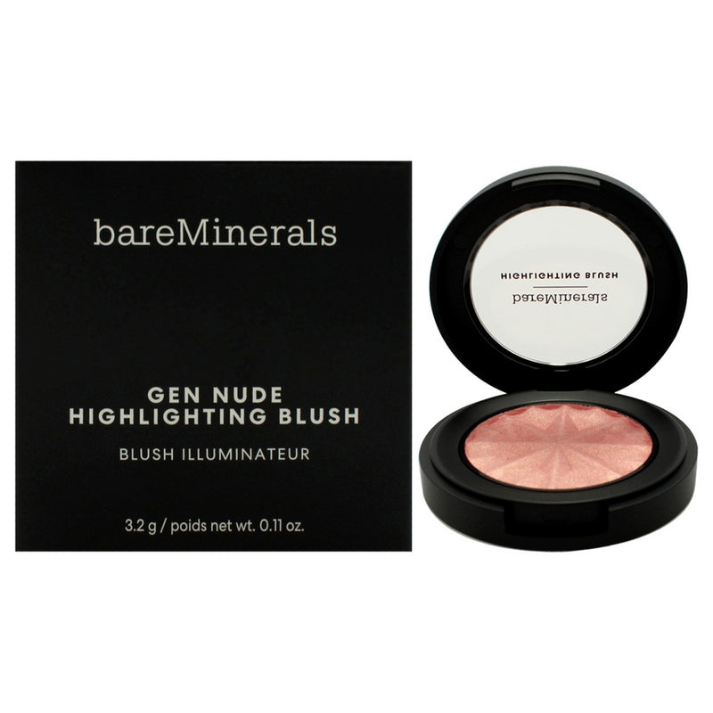 Bare Minerals Gen Nude Highlighting Blush, .11oz Highlighting Blush - Pink Glow