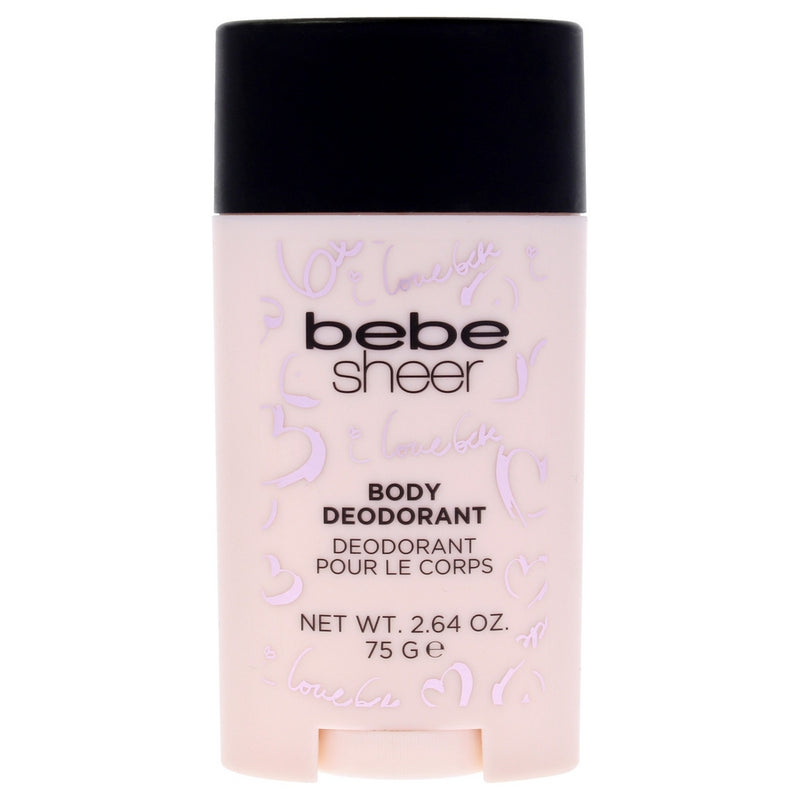 Bebe Sheer by Bebe for Women - 2.64 oz Deodorant Stick