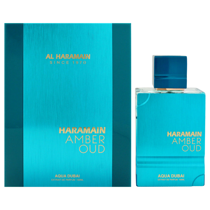 Al Haramain Amber Oud Aqua Dubai Edition Unisex Extrait De Parfum