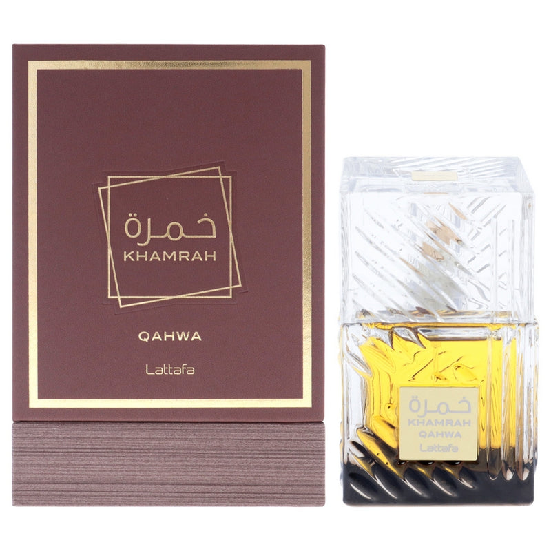 Khamrah - Qahwa By Lattafa For Unisex - 3.4 Oz Edp Spray