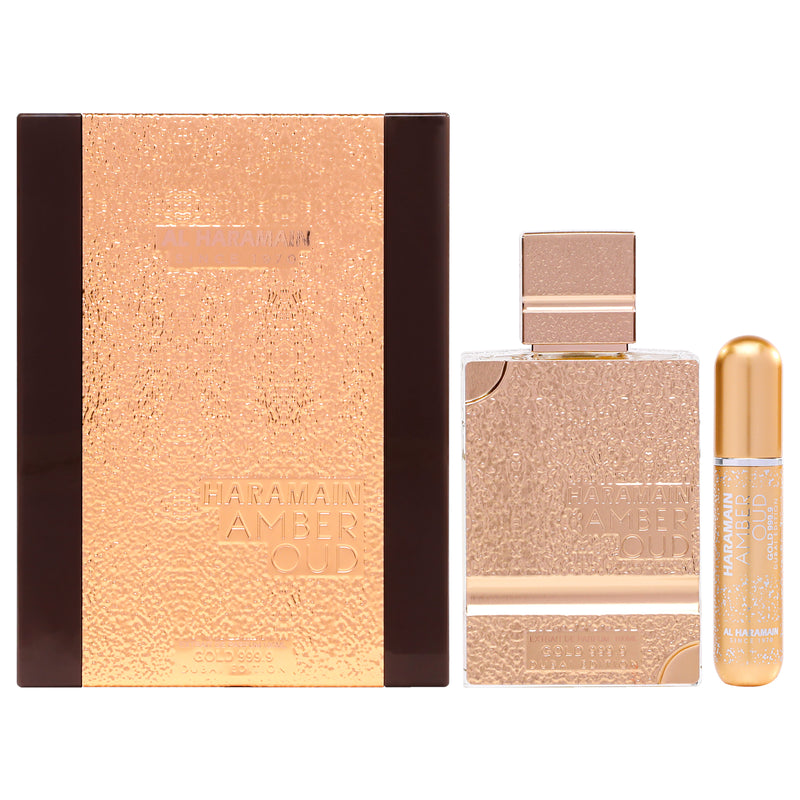 Al Haramain Amber Oud Gold Extrait De (with Atomizer) Unisex Extrait De Parfum