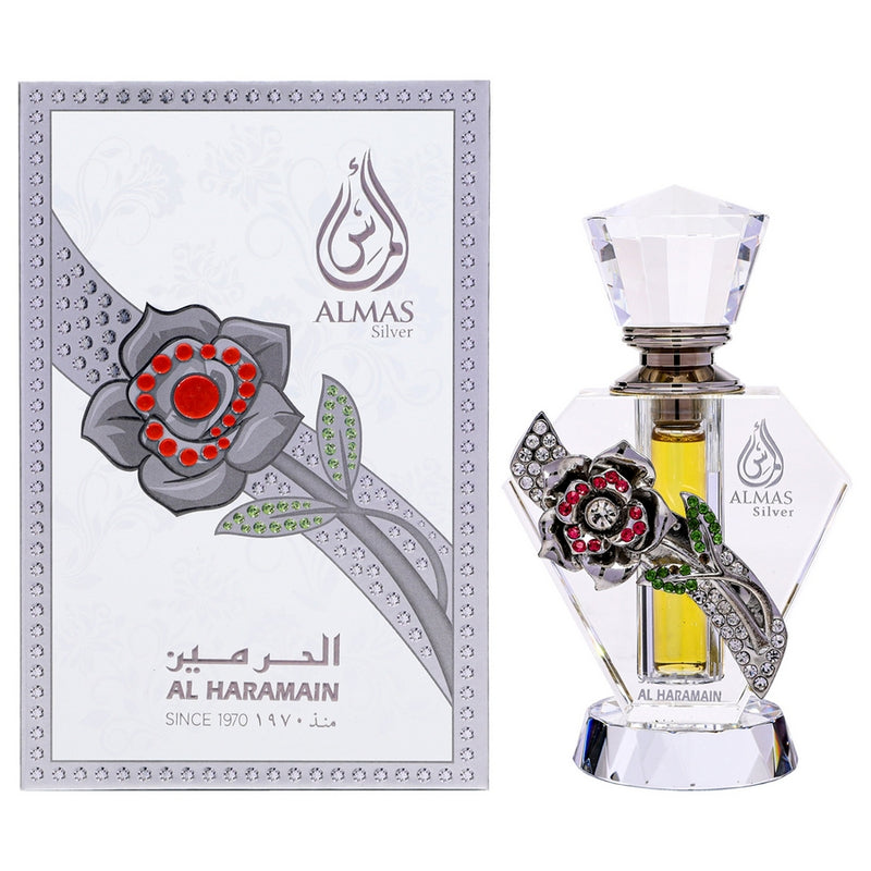 Almas - Silver By Al Haramain For Unisex - 0.33 Oz Concetrated Perfume Oil