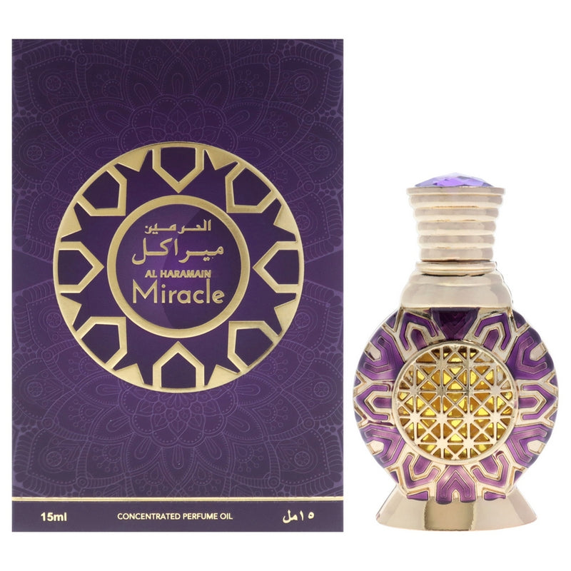 Al Haramain Miracle By Al Haramain Concentrated Perfume Oil 0.51 Oz