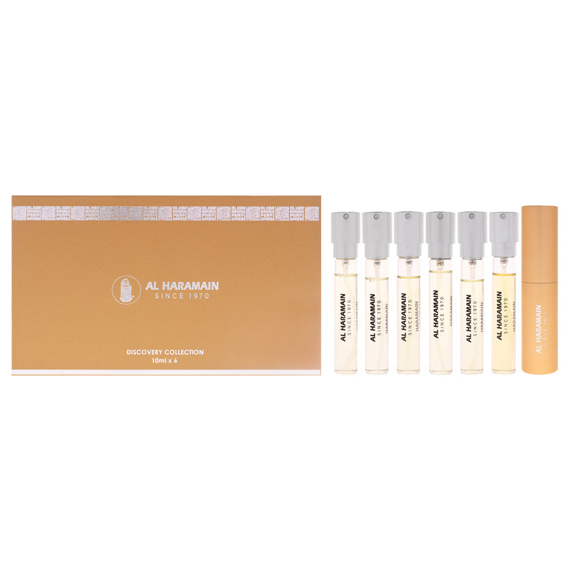Al Haramain Discovery Collection Amber Oud6pc Unisex Eau De Parfum Gift Set
