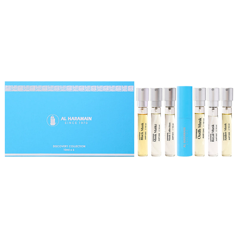Al Haramain Discovery Collection Musk Series6pc Unisex Eau De Parfum Gift Set