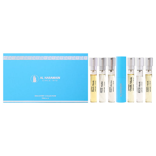 Al Haramain Discovery Collection Musk Series6pc Unisex Eau De Parfum Gift Set