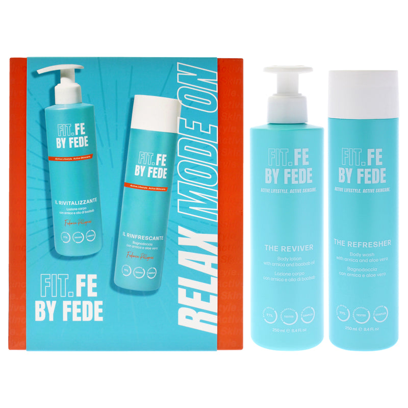 Fit.fe By Fede Active Lifestyle Relax Mode On Women's Gift Set