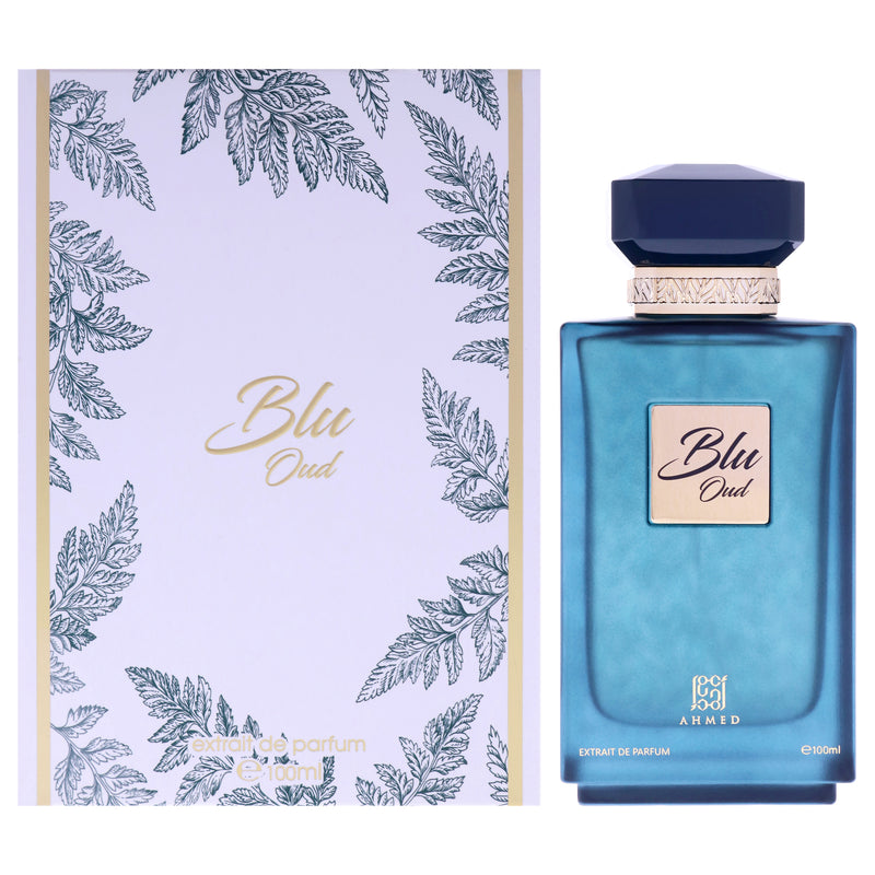 Ahmed Al Maghribi Blu Oud Men's Extrait De Parfum