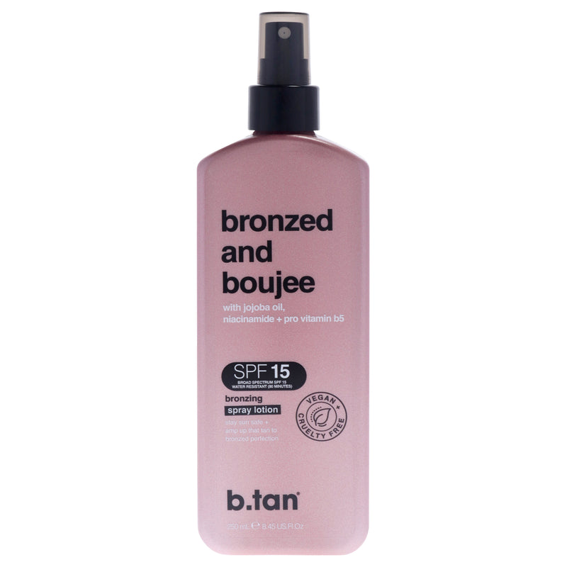 B.tan Bronzed And Boujee Lotion SPF 15
