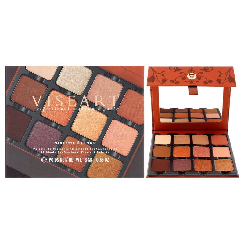 Etendu Eyeshadow Palette - Minxette by Viseart Paris for Women - 0.63 oz Eye Shadow