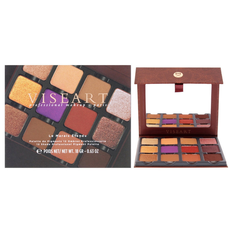 Etendu Eyeshadow Palette - Le Marais by Viseart Paris for Women - 0.63 oz Eye Shadow