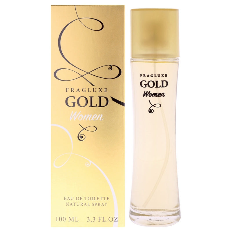 Gold by Fragluxe for Women - 3.3 oz EDT Spray