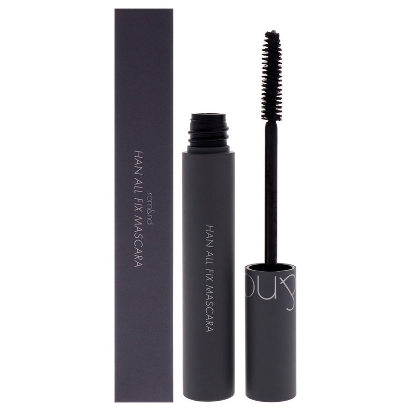 Han All Fix Mascara - V01 Volume Black by Rom&nd for Women - 0.24 oz Mascara