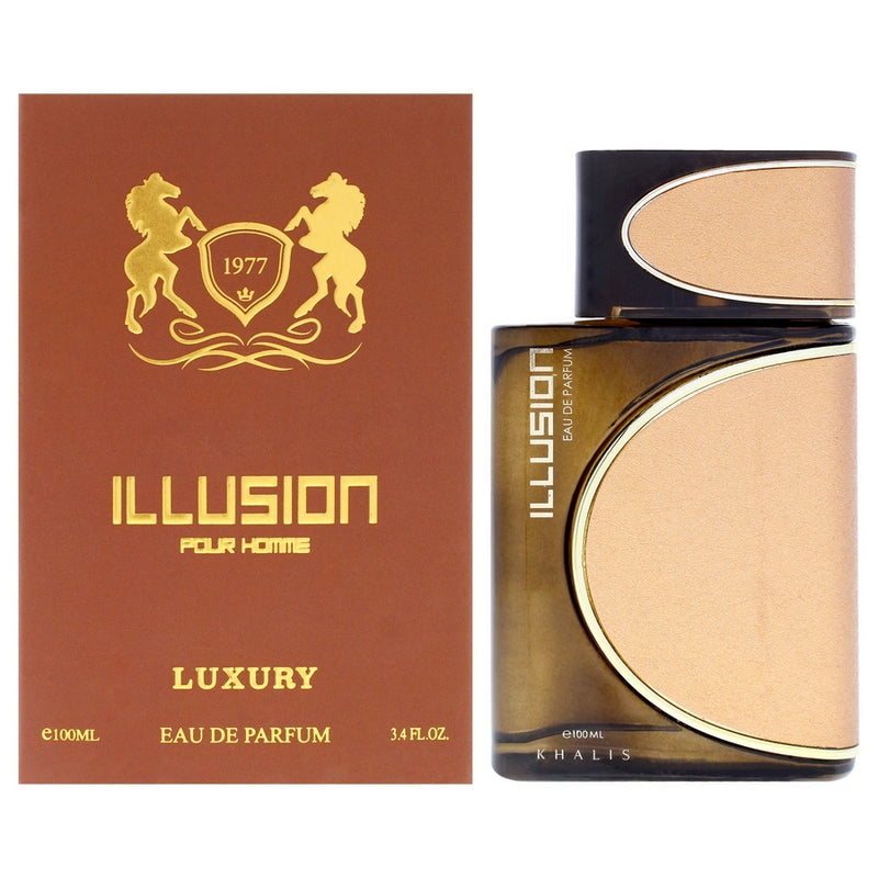 Luxury Collection - Illusion by Khalis for Men - 3.4 oz EDP Spray