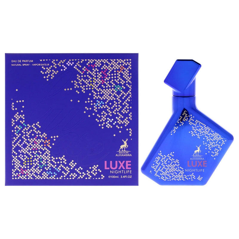 Luxe - Nigthlife by Maison Alhambra for Unisex - 3.4 oz EDP Spray