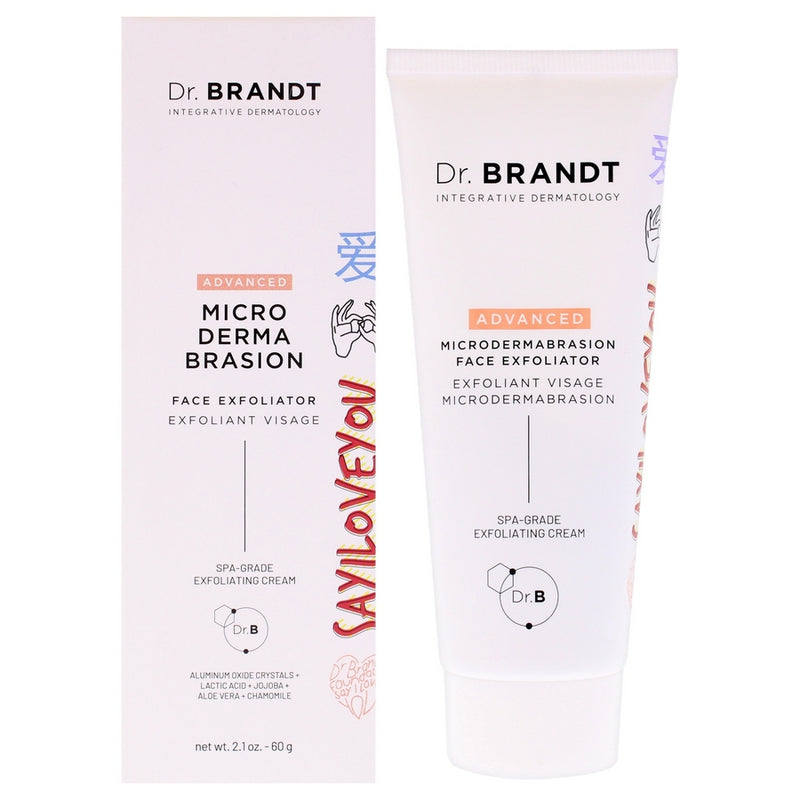 Advanced Microdermabrasion Face Exfoliator by Dr. Brandt for Unisex - 2.1 oz Exfoliator