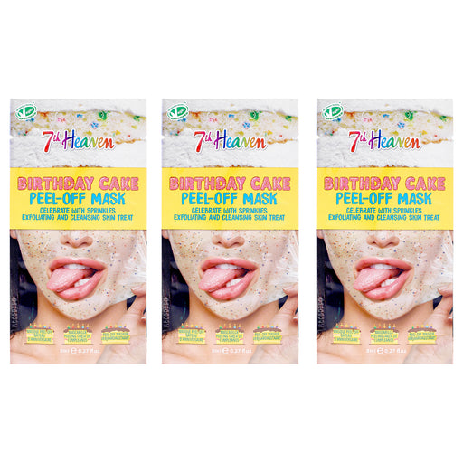 7th Heaven Birthday Cake Peel-Off Exfoliating Skincare for Women