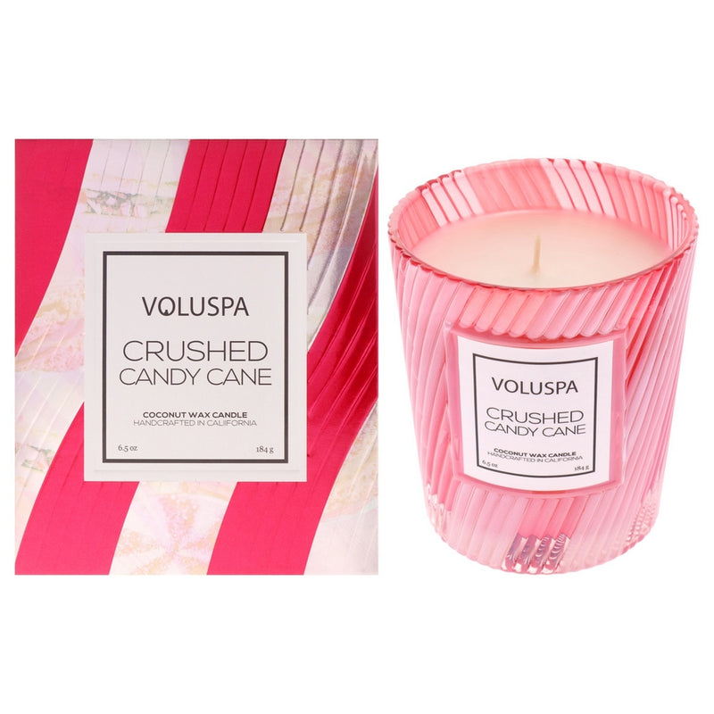 Holiday Collection Classic - Crushed Candy Cane by Voluspa for Unisex - 6.5 oz Candle