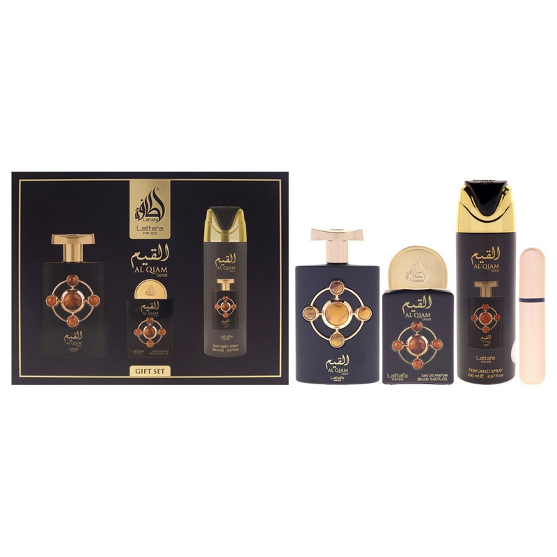 Al Qiam by Lattafa, 3 Piece Gift Set for Unisex