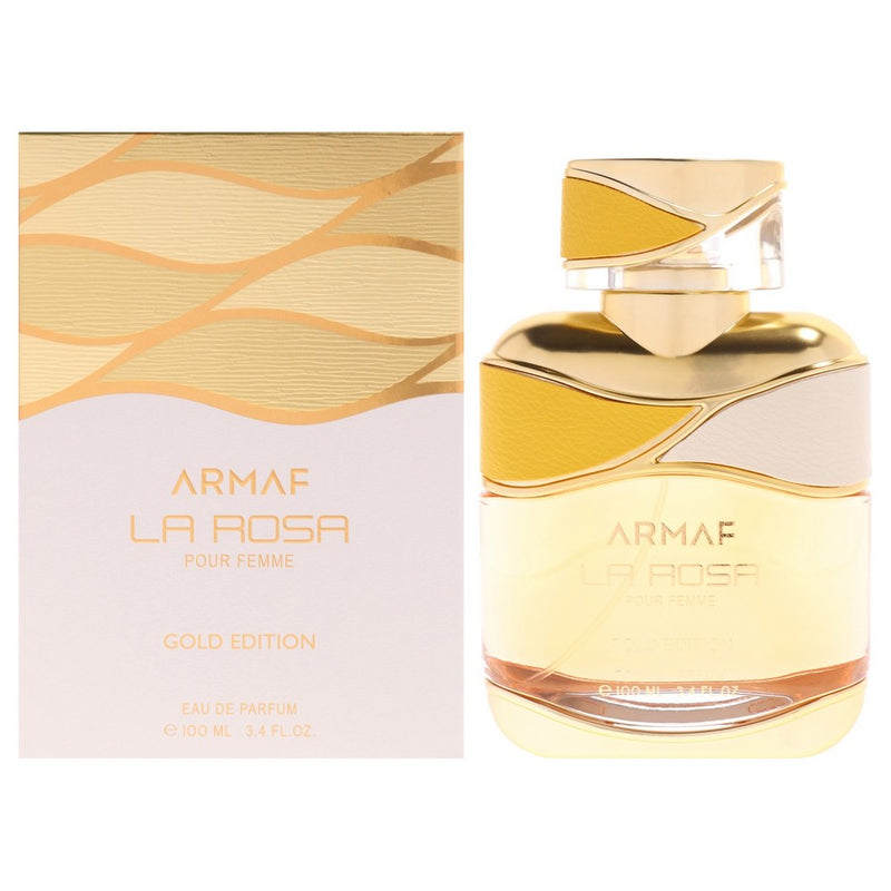 La Rosa Gold Edition By Armaf For Women - 3.4 Oz Edp Spray