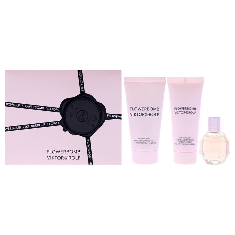 Flowerbomb by Viktor & Rolf, 3 Piece Mini Set for Women